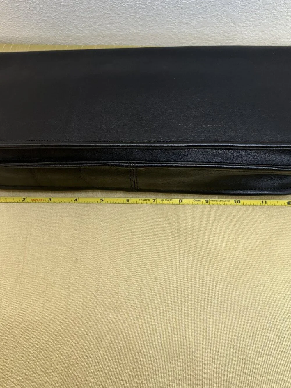 Vintage Bonnie Cashin Coach Envelope Clutch Black Leather - 1973 in EVC - Rare
